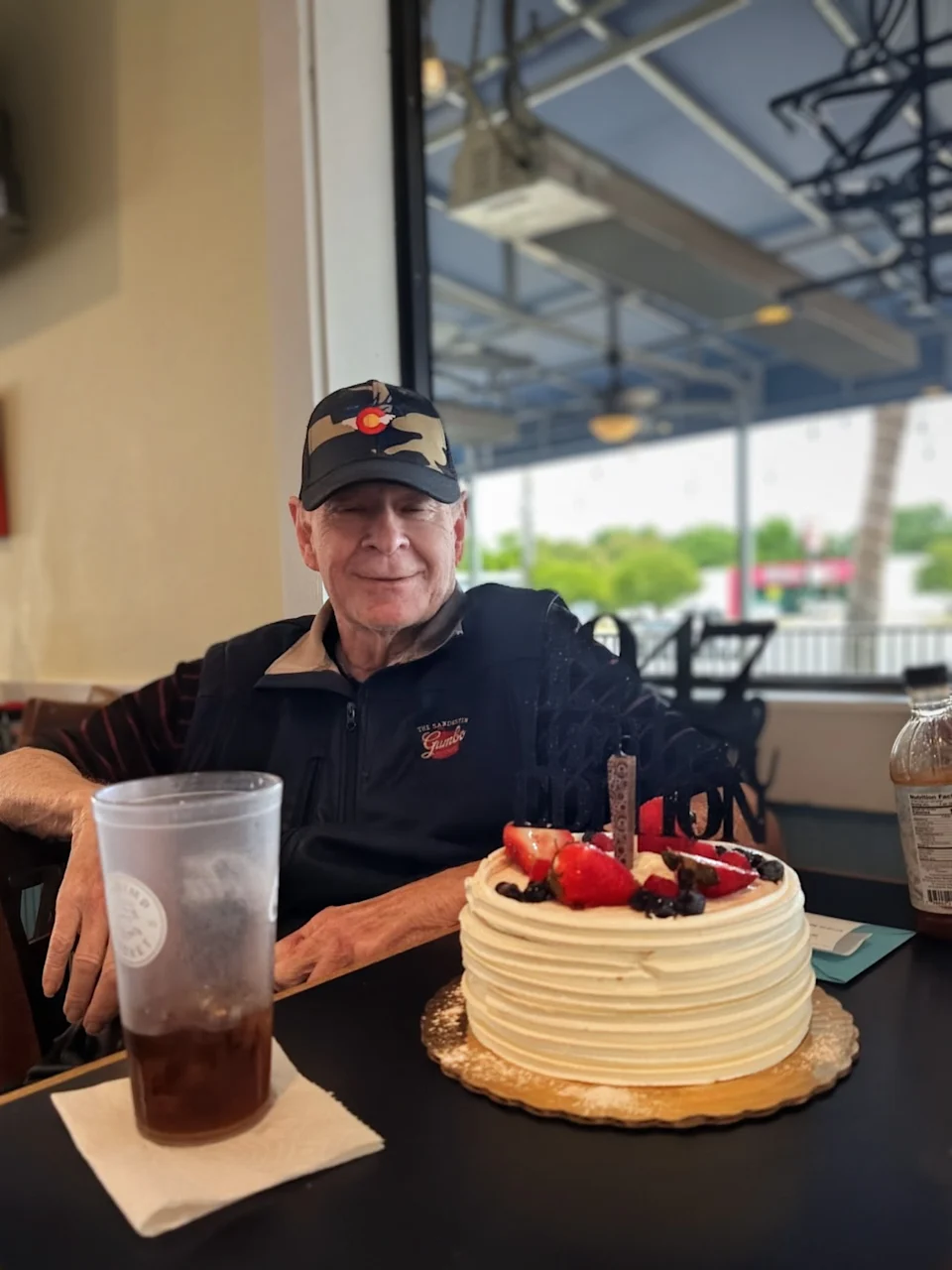 Charlie Hicks, the 78-year-old regular customer rescued by restaurant staff in Florida.