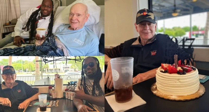 A bowl of shrimp gumbo soup delivered to the hospital for Charlie Hicks during his recovery.